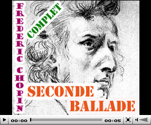 Frédéric Chopin: ballade n°2 pour piano, cour d'interprétation en vidéo par Geneviève Ibanez (complet).